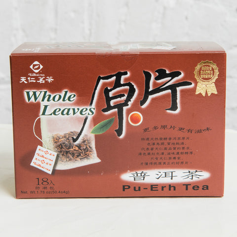 Whole Leaves Pu-Erh Tea