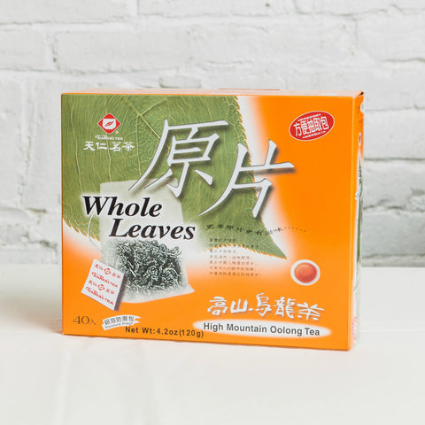 Whole Leaves High Mountain Oolong Tea